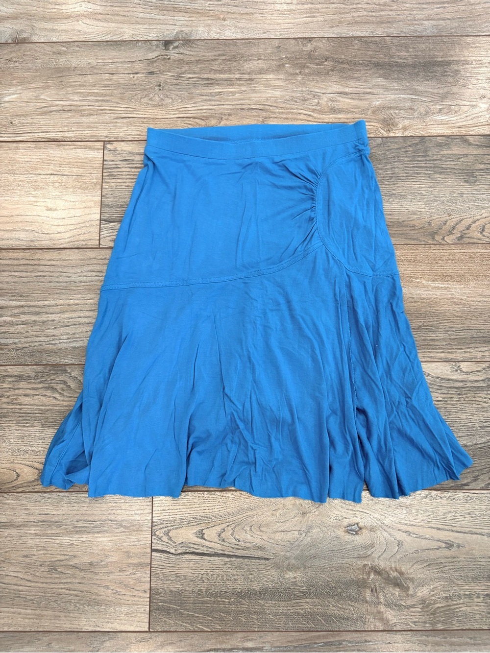 twik Sky Blue Flared Circle Skirt